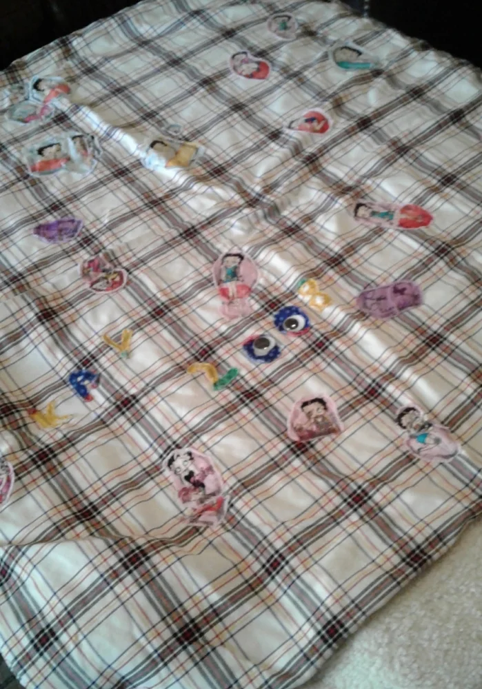 Vintage baby blanket
